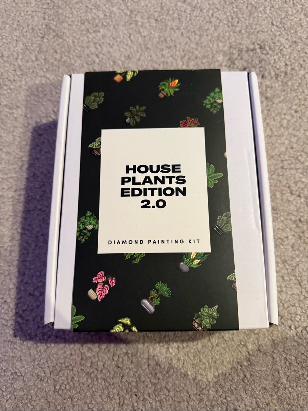 House Plants Edition 2.0 Diamond Painting Kit - Black & White